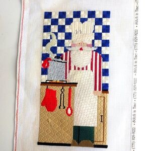 Santa Claus Chef Embroidery